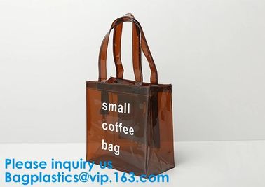 Clear Shopping Bag PVC Handbag Fashion Big Bags Jelly Package Large Transparent Tote Bag Shoulder Bag Leisure Beach Bag supplier