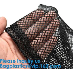 Durable Nylon Mesh Bag with Sliding Drawstring Cord Lock Closure,Large Black Mesh Bag ECO-FRIENDLY PREMIUM WASHABLE GROC supplier