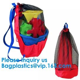 Promotional Custom Logo Brown Small Nylon Drawstring Mesh Bag, OEM Design Promotion Small Polyester Mesh Drawstring Bag supplier