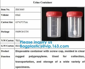 Urine Container, Disposable Urine Collector Urine Specimen Container,Urine Specimen Cup,Sterile or Non Sterile supplier