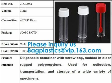 Disposable Urine Specimen Cup/Urine Sample Containers/Urine Collection Cup,Sterile Disposable Hospital Sample 60ml 100 supplier