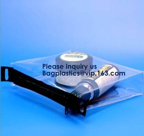 Clear Vinyl Slider Bags/ PVC EVA Zipper Bag,Clothes Packaging Suited Frosted PVC/EVA Vinyl Slider Top Zipper Bag For Swi supplier