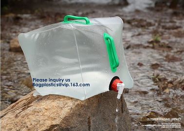 Portable Tank Bag,Drinking Water Bag Water Bags Multicolor Green Portable Food Safety Grade PVC Foldable Water Bags with supplier