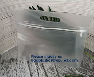 Slider Zipper Pvc Pouch Clear Vinyl Pvc k Bag,Package Vinyl Transparent Pvc Bag Cosmetic Packing Bagease supplier