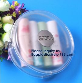 Non-Toxic Odorless Clear Transparent PVC Slider Zipper Bag With Custom Logo,Frosted Translucent Pvc Slider Plastic Seale supplier