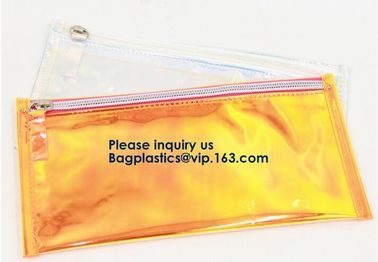 Transparent Clear PVC Slider Zipper Bag Plastic Bag With Zipper,Eco-friendly Slider Zipper Flat PVC Plastic Bag For Docu supplier