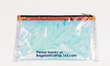 Transparent Clear PVC Slider Zipper Bag Plastic Bag With Zipper,Eco-friendly Slider Zipper Flat PVC Plastic Bag For Docu supplier