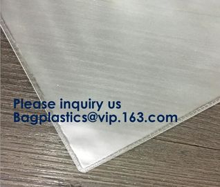 Custom Waterproof Clear PVC Slider k Bubble Cosmetic Bags,Clear PVC PP OPP PE LDPE slider bag,Vinyl Pvc k Ba supplier