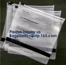 Slider Zipper Cosmetic Pvc Bag Clear Vinyl Pvc k Bag,Matte PVC Zipper Slider Bag With Ring, Bagease, Bagplastics supplier