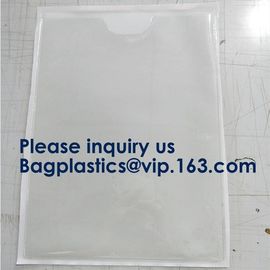 PVC backseal bag, PVC adhensive bag, PVC adhensive envelope, Document attacched BAGS, Metal buckel zipper lock bags supplier