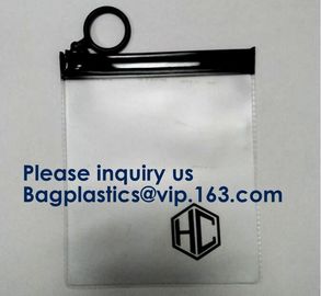 Frosted PVC Slider Zipper Bag Plastic Bag/ Recyclable Waterproof Transparent PVC Towel Bag,Slider Zipper Pvc Pouch Ziplo supplier