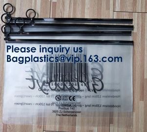 k Plastic Bags Packaging Custom Clear Poly Pvc Slider Zipper Bag, Standup Cosmetics Packaging PVC Slider Bag supplier