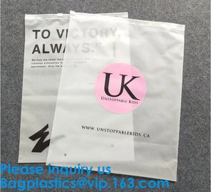 Standup Cosmetics Packaging PVC Slider Bag,Transparent PVC Slider k Bags For Cosmetic Packing, Pouch Slider plasti supplier