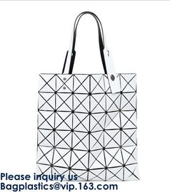PVC Shopping Handbags Bag Tote Shopper Handles Transparent Clear Large Capacity,Shopstyle Magnetic Snap Close UK Young supplier