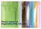 1 oz Matte white printing Loose Leaf Herbal Tea Packaging zip lock bag / Tea Leaf Bag,Herbal Child Proof Bag For Tobacco supplier