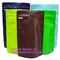 Matt Metalized Flat Bottom Pouch Coffee Beans Bag,Metal Hole PVC Travel Document Zip Pouch Packing Bags, Bagease, Bagpla supplier