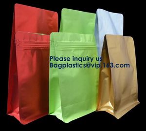 Square Bottom Plastic k Stand Up Pouch Chocolate Bar Snack Food Packaging Bag,Moisture Barrier Bag Esd Metalized S supplier