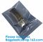Aluminium Plastic Antistatic k Esd Shielding Electronic Packaging Pet Bag With Zip,Black Conductive Bag, Grid bag supplier