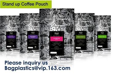 Food Grade Matt Black Surface Coffee Bag With Valve Matt Black Surface Coffee Bag With Valve,Coffee Bean Bag Aluminum Fo supplier