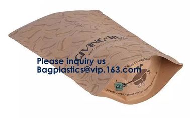 Bottom Stand up Shrink Sleeve/Bottle Labels paper packaging material Shopping Bags FOOD PACKAGING ORGANIC FOODS PACKAGIN supplier