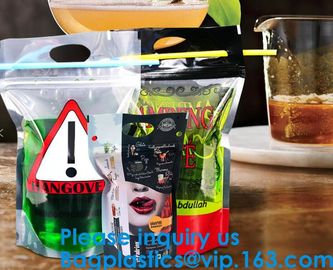 Custom Clear Aluminum Foil Coffee Tea Packaging Side Gusset Flat Bottom Stand Up Pouch Bags With k supplier