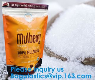 250g 0.5lb 8oz Matt Black Stand Up Pouch Bag With Zipper For Tea Dried Fruit Nuts Superfood Health Food Spice supplier