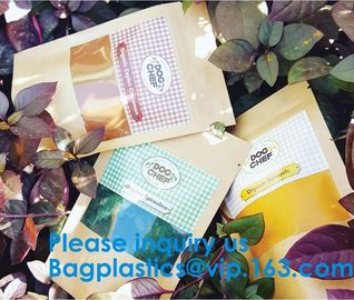 Resealable Zip Lock Bags Clear Poly Zipper Side Gusset Bag Food Zipper Clear Stand-up Plastic Pouches Bags supplier