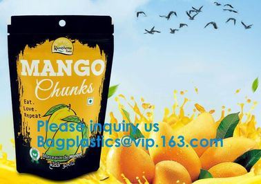 Stand Up k Logo Printed Kraft Craft Paper Bags Food Grade Stand Up Zipper Frozen Pouch Bag Bagease Bagplastics supplier