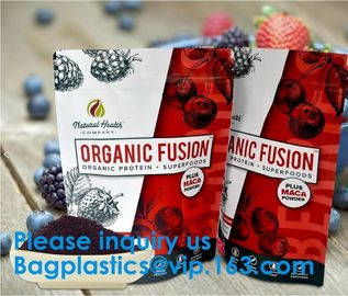 Stand Up k Logo Printed Kraft Craft Paper Bags Food Grade Stand Up Zipper Frozen Pouch Bag Bagease Bagplastics supplier