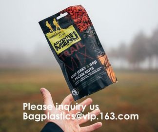 Resealable Custom Printed Matte Black Aluminum Foil Mylar Stand Up Pouch Bag With Zipper Stand Up Pouch Bags, Coffee Bee supplier