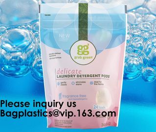 Custom Print Biodegradable Foil Packaging Soft Zipper Stand Up Bottom Gusset Plastic Drinking Pouches Bags With Straws supplier