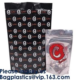 Custom Printing Dissolvable Smell Proof Stand Up Billy Kimber Mylar Plastic Bags Weed Pouch With Zipper supplier