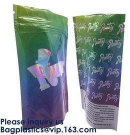 Custom Printing Dissolvable Smell Proof Stand Up Billy Kimber Mylar Plastic Bags Weed Pouch With Zipper supplier