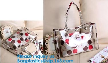 PVC Waterproof outdoor Travel Shopping Bags Fashion Lady Colorful Striped Beach Bags Waterproof Outdoor Beach Bean Bag supplier