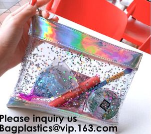 PVC Bag For Gift/Clear Purse PVC Transparent Handbags, Waterproof Shoulder Bag Beach Package Shoulder Bag, Bagease supplier