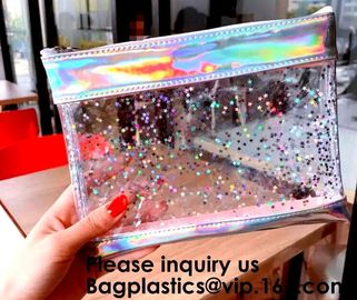 PVC Bag For Gift/Clear Purse PVC Transparent Handbags, Waterproof Shoulder Bag Beach Package Shoulder Bag, Bagease supplier