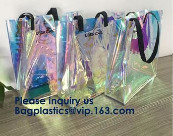 Fashion Neoprene Shopping Beach Tote Bag, Custom Waterproof Outdoor Beach Bean Bag, Promotional Clear Beach Bag supplier