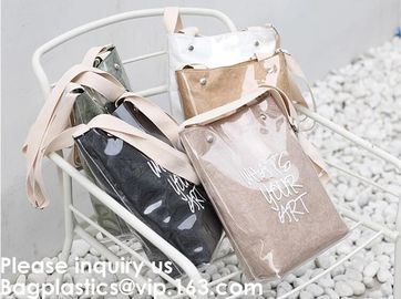 Tote Bag Toiletry Bag Lunch bag Kraft Paper / Tyvek Bag Knife Roll Bartender Roll Tool Bag watch Roll mesh bag duffle ba supplier