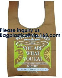 Recyclable Customized Printing Handbag Brown Tyvek Tote Bag Natural Tyvek Paper Shopping Bag, Bagease, Bagplastics supplier