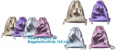 Drawstring PU Leather Pouch Bag For Spray Hydrating Facial Care Instrument,Iridescent Pu Faux Leather Cinch Drawstring B supplier