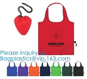 Recycle Eco Friendly Wholesale Polyester Foldable Shopping Bag,Promotional Standard Size Portable Reusable Eco Friendly supplier