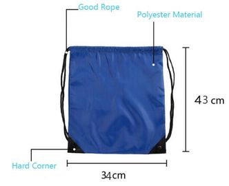 Custom Gift Promotional 210D 420D Polyester 190T Nylon Small Drawstring Bag,Promotional Heavy Duty 190T Nylon Polyester supplier