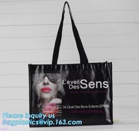 High Quality Color Logo Printed Grocery Promotional And Reusable Non Woven Shopping Tote Bag, Biodegradable, Compostable supplier