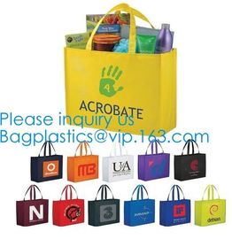 Full Color Printing Logo Eco Promotion Corporate Custom Tote Shopping Non Woven Bag Eco friendly Biodegradable Compostab supplier