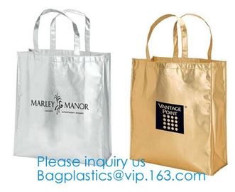 Metallic Laminated Non Woven Bag Eco-Friendly Cheap Promotional Shopping Non Woven Bag Recyclable Zip Non Woven Bag For supplier