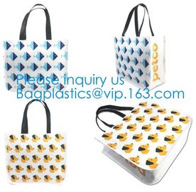 Promotional Custom Sublimation Recyclable Fabric Carry Non Woven Bag,Folding Reusable Non-woven Shopping Bag, Bagease supplier