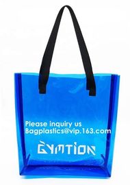 Clear PVC Sling Bag With Zipper Bag And Shoulder Strap, Clear PVC Large Handbag With Small Pouch,Bagease, Bagplastics supplier