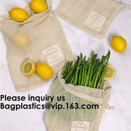 Reusable And Organic Natural Long Handle Cotton Mesh String Net Shopping Bag,Long Handle Cotton Mesh Shopping Bag Cotton supplier