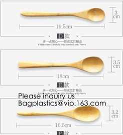 Disposable Catering Natural Knife, Fork And Spoon Bamboo Spoon,Reusable Eco Friendly Biodegradable Bamboo Cutlery Caddy supplier