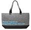 Eco-Friendly Grey Reusable Felt Grocery Shopping Handbag Tot Bag For Women Men,Mesh bags,Shopping bags, Drawstring bags, supplier